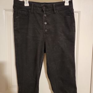 Old Navy Rockstar Super Skinny Women's Black Jeans